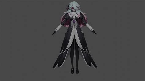 Chiara FBX Model by lefthandl on DeviantArt.